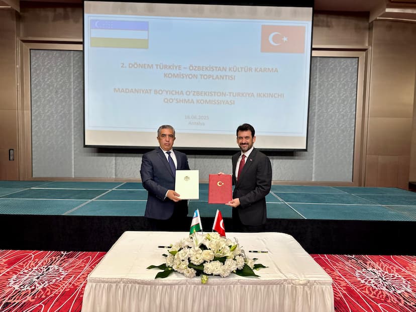 Türkiye-Özbekistan 2. Dönem Kültür Karma Komisyonu Toplantısı vesilesiyle mevkidaşım Madjidov Murodjon Abdullaeviç ve kıymetli heyetiyle Antalya’mızda bir araya geldik.